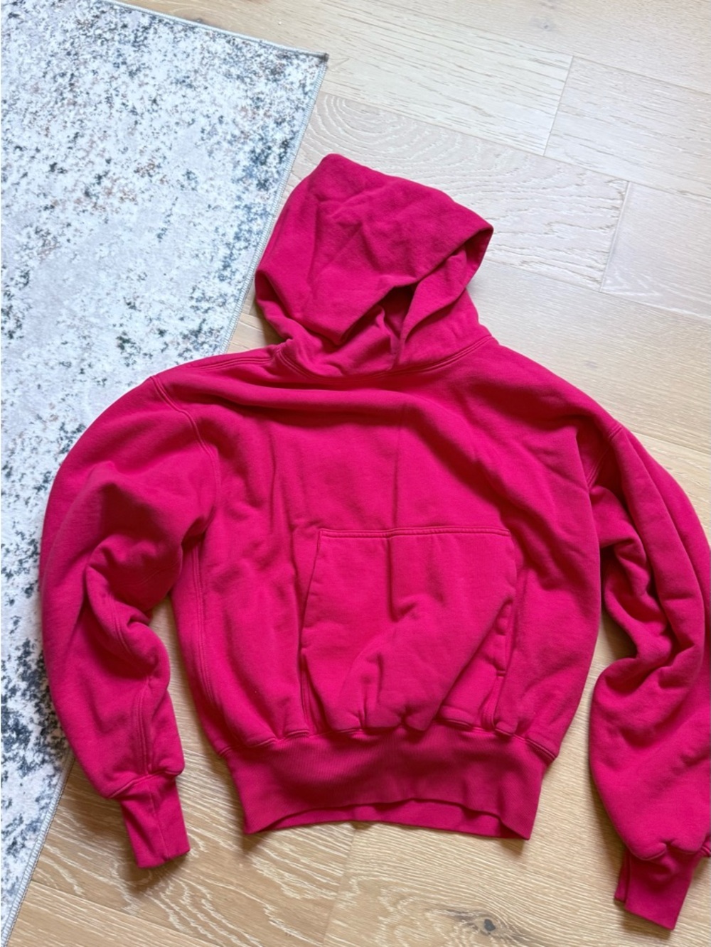 Yeezy Gap Hooded Red Sweatshirt (looks more pink in photo but it’s red )